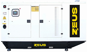 Дизельный генератор Zeus AD370 - T400D в кожухе фото и характеристики -