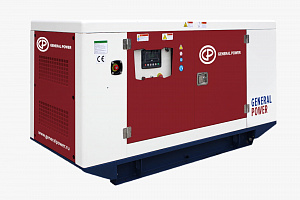 Дизельный генератор General Power GP275DZ в кожухе фото и характеристики -