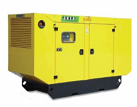 Дизельный генератор Aksa AC 350 в кожухе фото и характеристики -