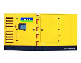Дизельный генератор Aksa AD 750 в кожухе фото и характеристики -