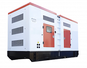 Дизельный генератор Азимут АД-340С-Т400 Doosan в кожухе фото и характеристики -