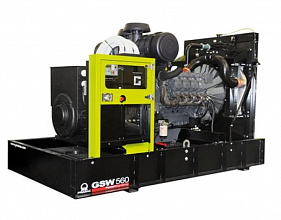 Дизельный генератор Pramac GSW275S 380В фото и характеристики -