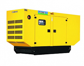 Дизельный генератор Aksa APD 110C в кожухе фото и характеристики -