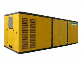 Дизельный генератор Aksa AC 1100 K в кожухе фото и характеристики -