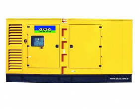 Дизельный генератор Aksa AD 510 в кожухе фото и характеристики -