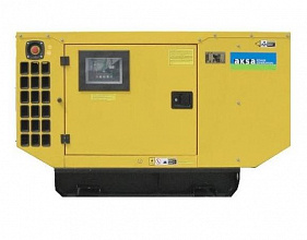 Дизельный генератор Aksa AJD 132 в кожухе фото и характеристики -