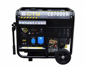 Дизельный генератор CTG CD7000A фото 2