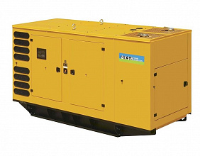 Дизельный генератор Aksa APD 500P в кожухе фото и характеристики -