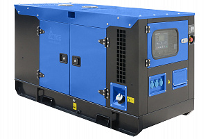 Дизельный генератор ТСС ЭД-12-Т400-1РКМ11 в шумозащитном кожухе на прицепе фото и характеристики - Фото 4