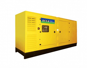 Дизельный генератор Aksa AC 550 в кожухе фото и характеристики -