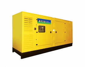 Дизельный генератор Aksa AC 500 в кожухе фото и характеристики -