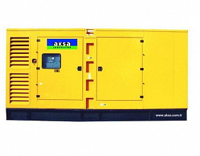 Дизельный генератор Aksa AD 410 в кожухе фото и характеристики -