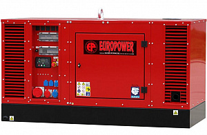 Дизельный генератор Europower EPS 44TDE в кожухе фото и характеристики -