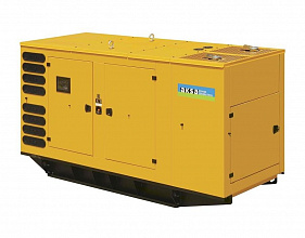 Дизельный генератор Aksa APD 440P в кожухе фото и характеристики -