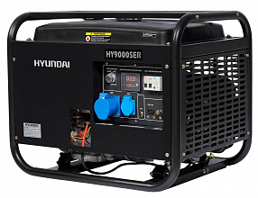 Фото Бензиновый генератор Hyundai HY 9000 SER от магазина profpower.ru