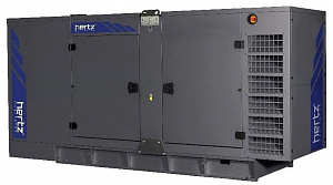 Дизельный генератор Hertz HG 580 DC в кожухе фото и характеристики -