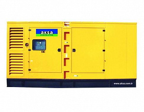 Дизельный генератор Aksa AD 710 в кожухе фото и характеристики -
