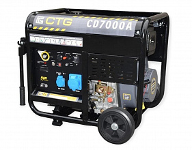 Фото Дизельный генератор CTG CD7000A от магазина profpower.ru