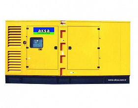 Дизельный генератор Aksa AD 580 в кожухе фото и характеристики -